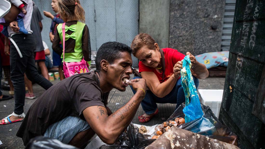 Resultado de imagen para miseria en venezuela