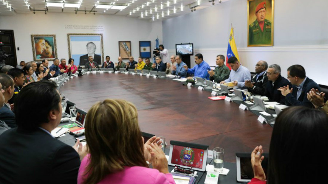 Resultado de imagen para NicolÃ¡s Maduro gabinete ejecutivo