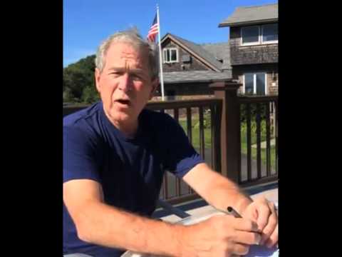 ALS Ice Bucket Challenge -George W. Bush