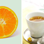 té de canela, naranja