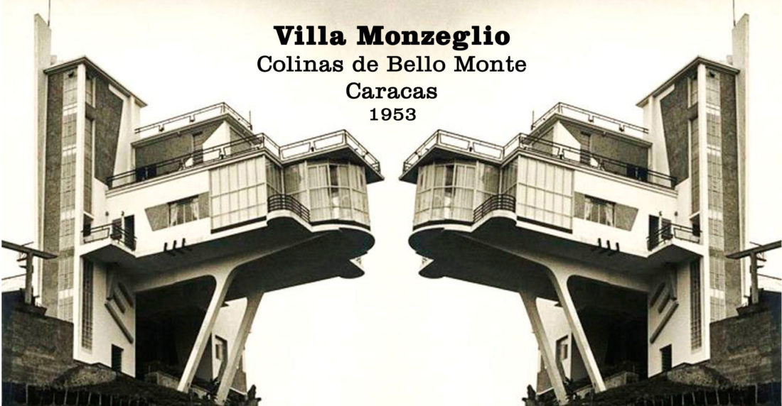 Villa Monzeglio, Caracas, Vintage, Arquitectura