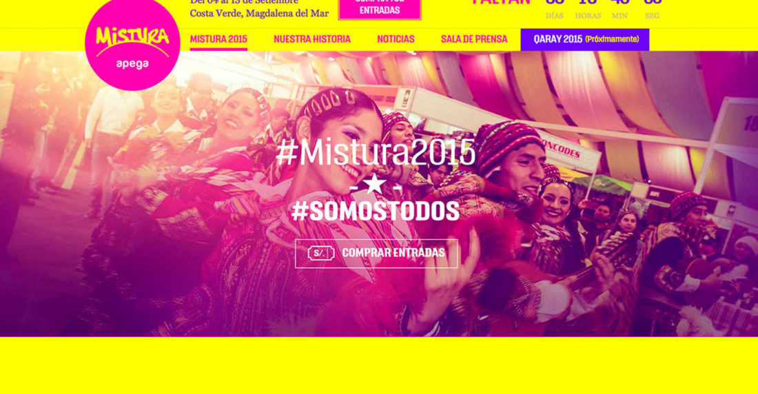 mistura 2015, perú, gastronomía peruana