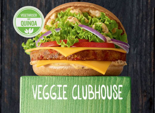 veggie clubhouse, quinoa, quinua, alemania, mcdonalds