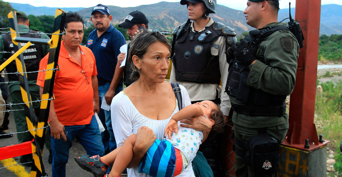 Colombianos deportados en 2015
