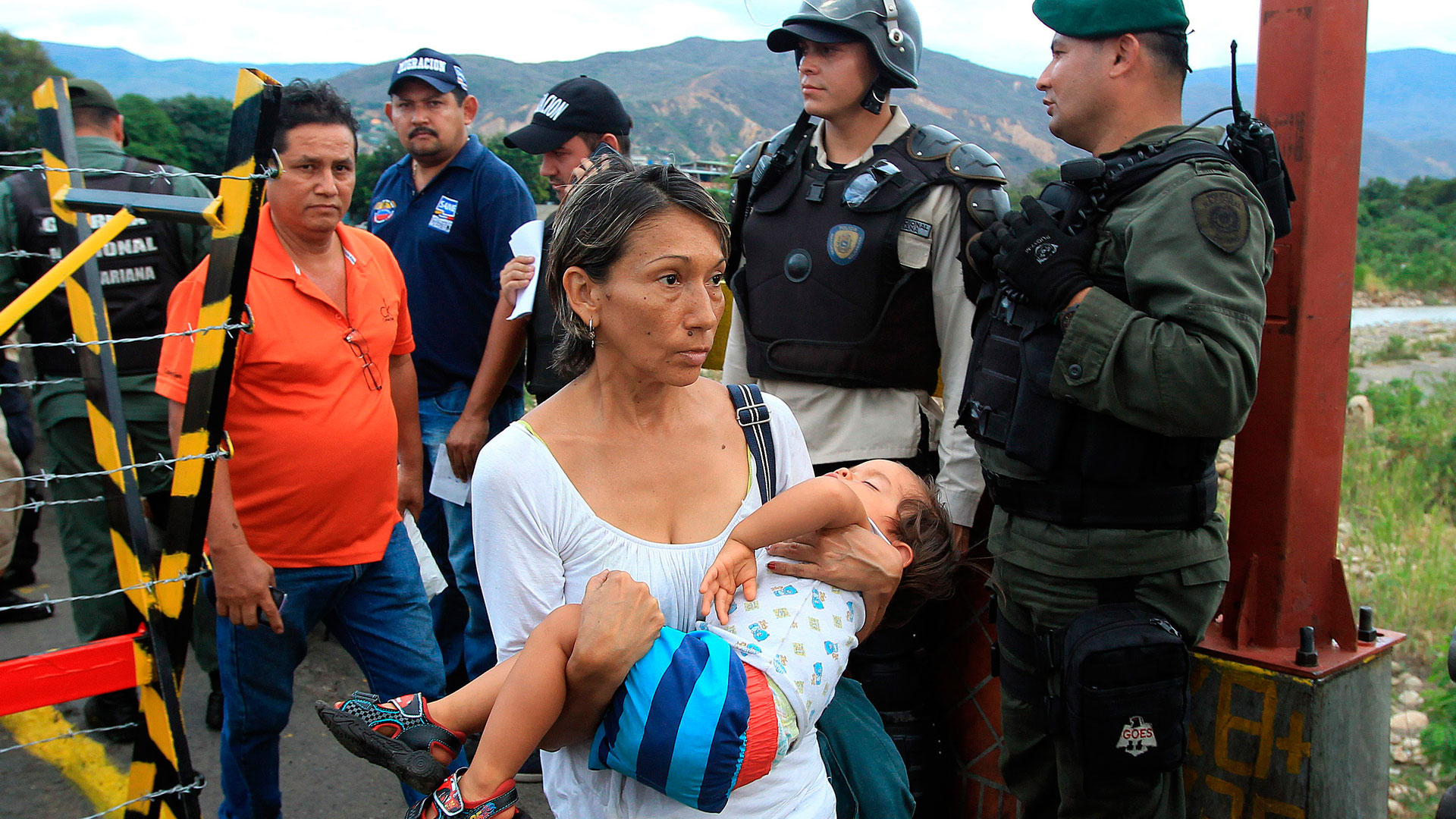 Colombianos deportados en 2015