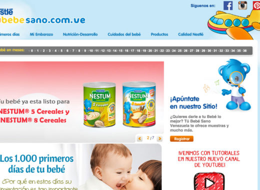 comienzo sano vida sana, nestle nutrition, tu bebe sano