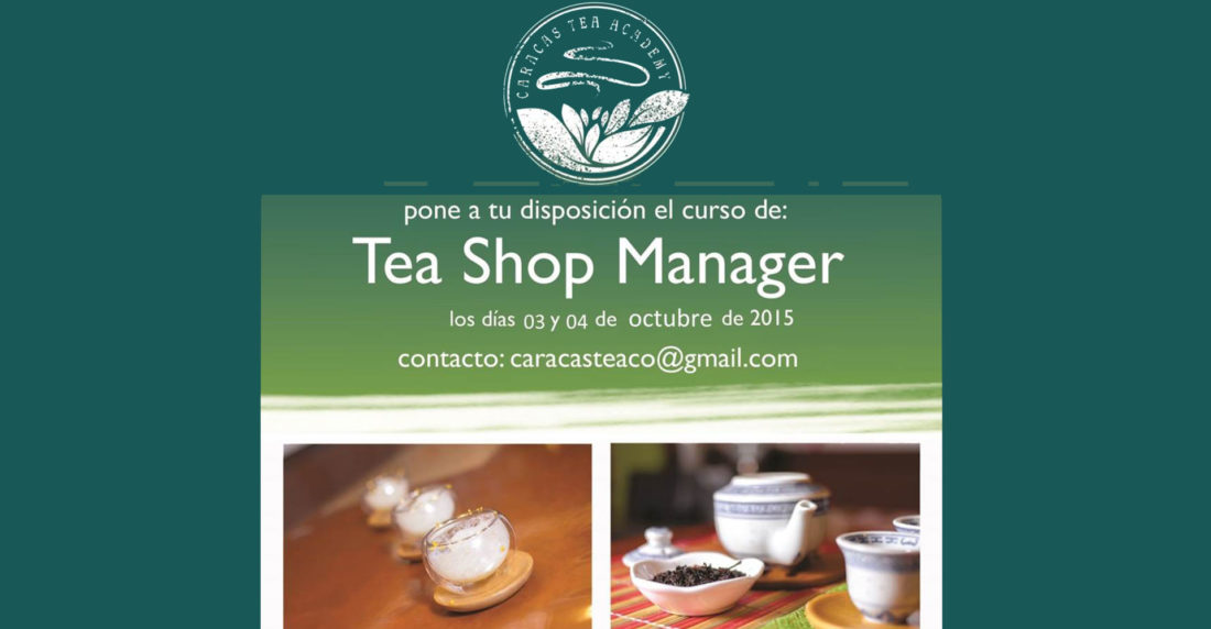 tea shop manager, caracas tea company, té