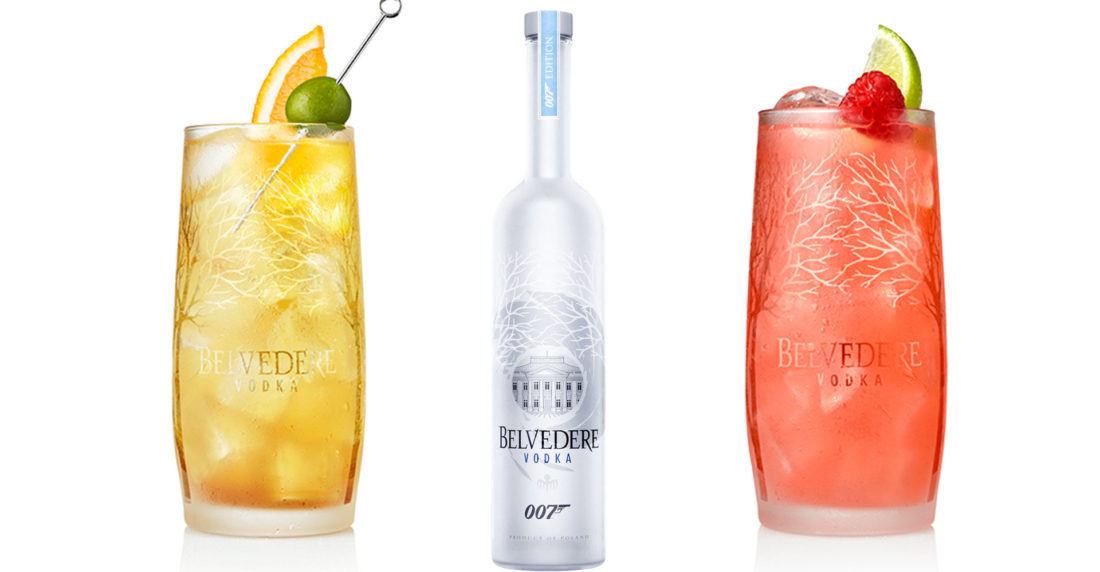 vodaka martini, james bond 007, spectre, belvedere vodka