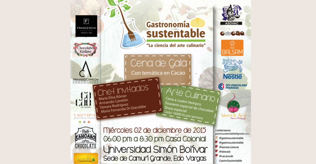 gastronomia sustentable, universidad simon bolivar