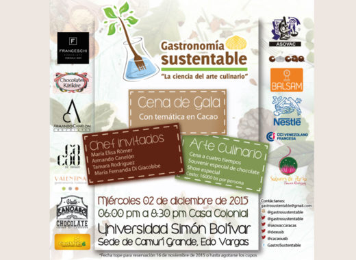 gastronomia sustentable, universidad simon bolivar