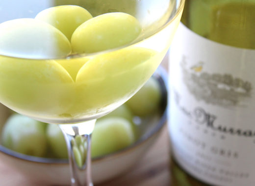 vino blanco, uvas