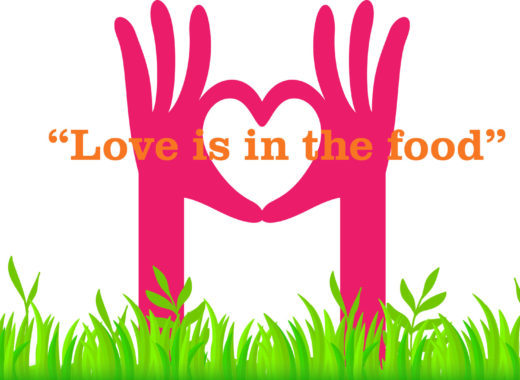 love is in the food