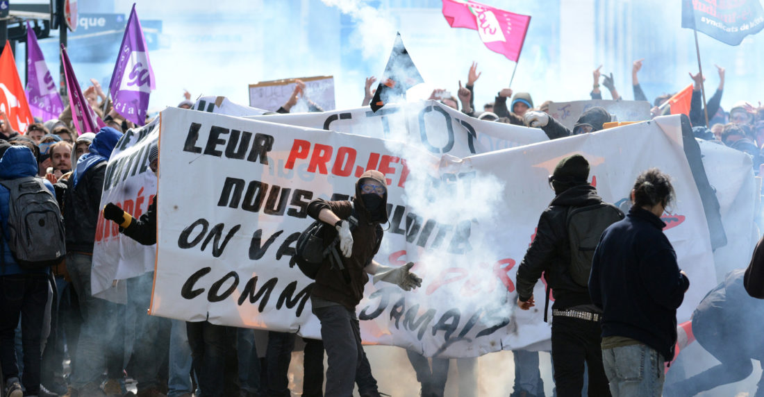 Siguen las protestas en Francia