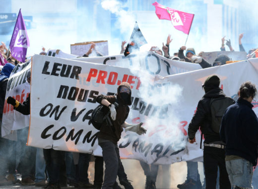 Siguen las protestas en Francia
