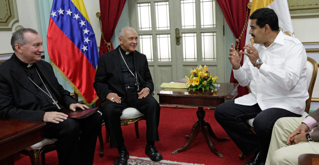 Parolin y Maduro