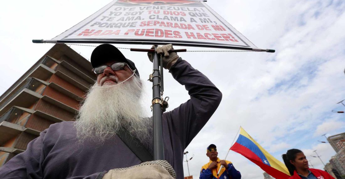 Chavismo se moviliza en Caracas