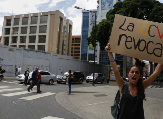 Protesta 10 minutos Chacaíto