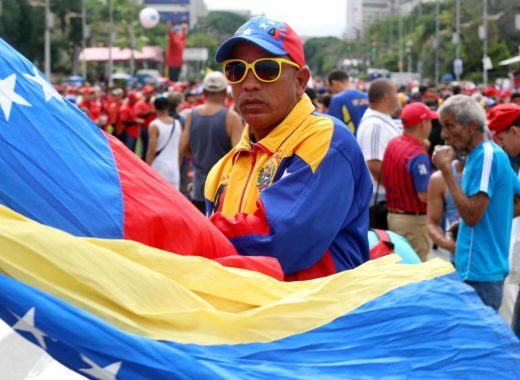 Chavismo se moviliza en Caracas