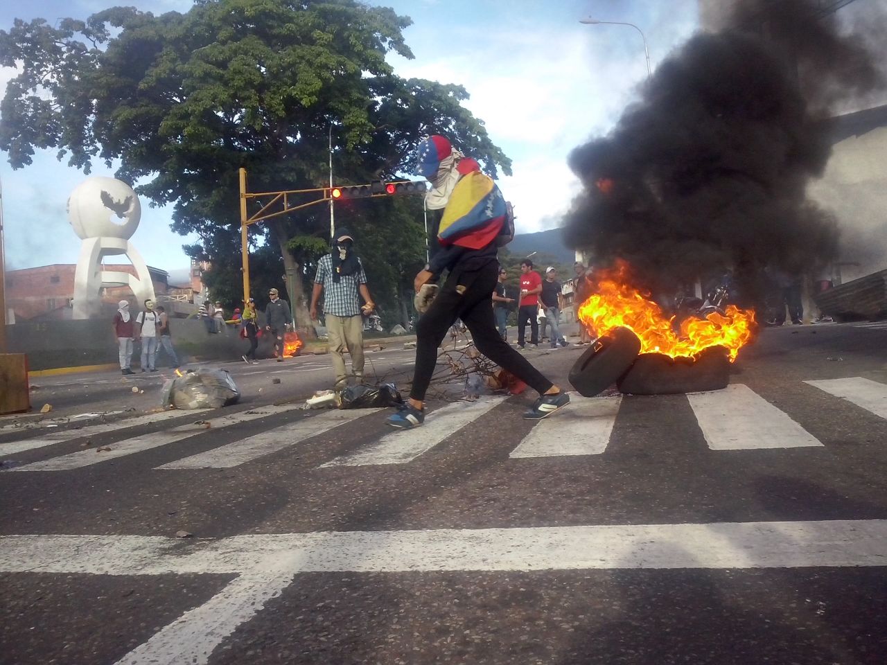 protesta avenida carabobo2