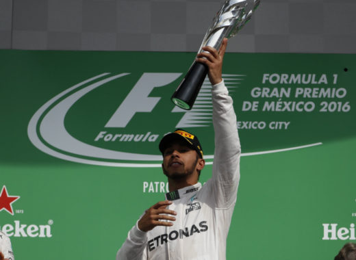 Lewis Hamilton ganó el GP de México