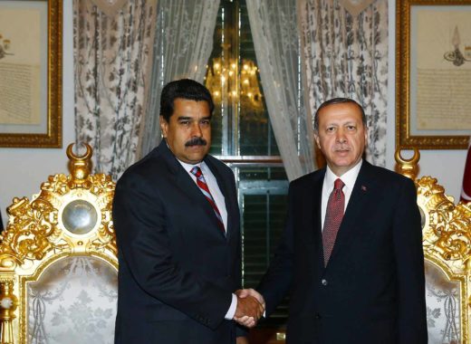 Recep Tayyip Erdogan y Nicolás Maduro