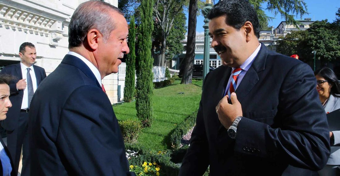 Erdogan y Nicolás Maduro