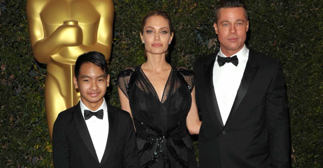 Angelina Jolie, BRad Pitt y Maddox