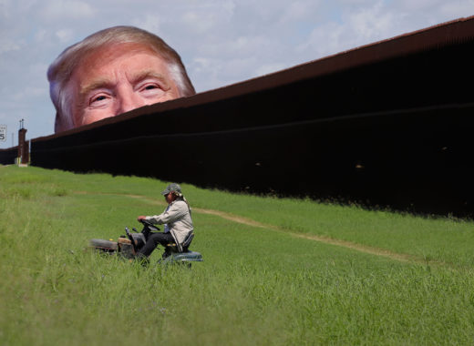 Trump en el Muro
