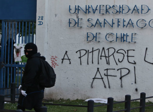 Chile protestas pensiones