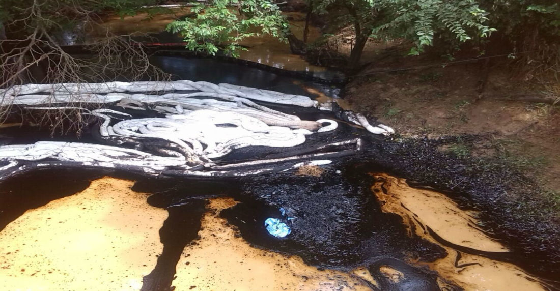 Derrame de petróleo en Anzoátegui 4