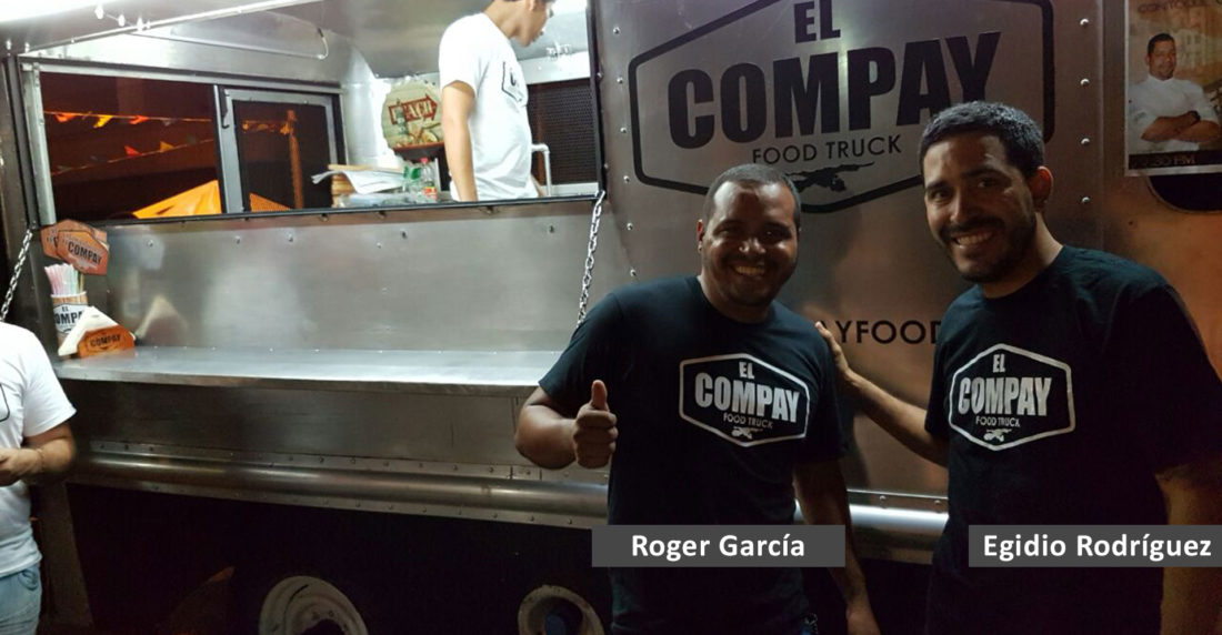 EL COMPAY, EGIDIO RODRÍGUEZ, FOOD TRUCK