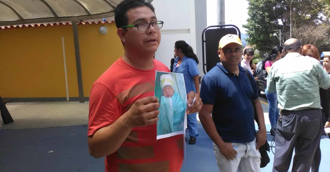 Raptan a recién nacido en San Cristóbal