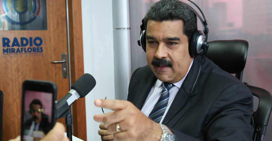 Nicolás Maduro en La Hora de la Salsa