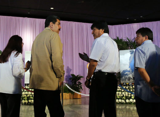 Nicolás Maduro y Evo Morales en Cuba