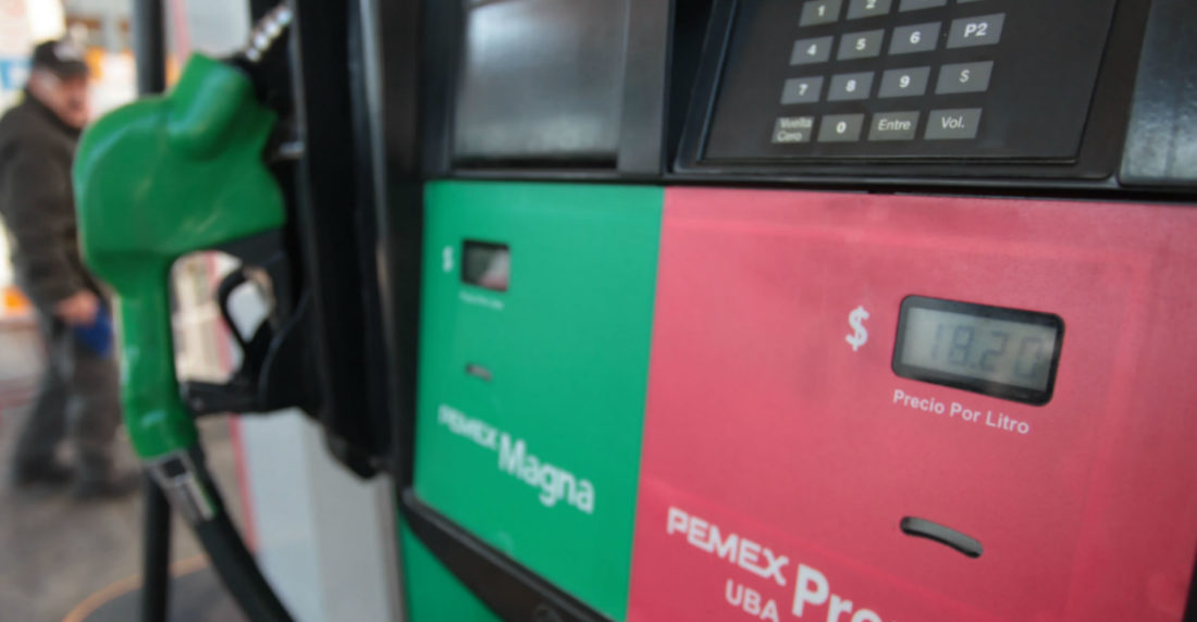 Pemex gasolina México