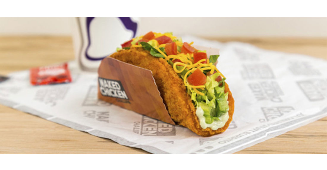 chicken naked chalup tacobell