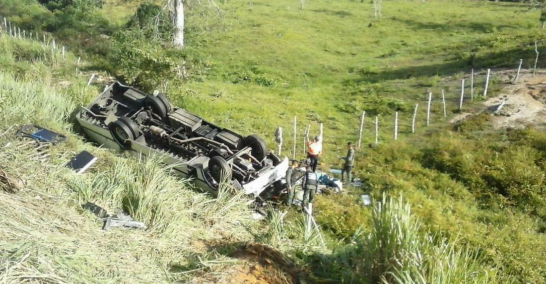 Accidente de autobús