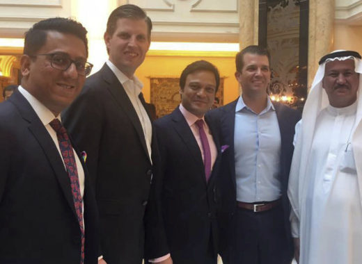 Hijos Trump en Dubai
