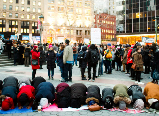 Protesta en NY
