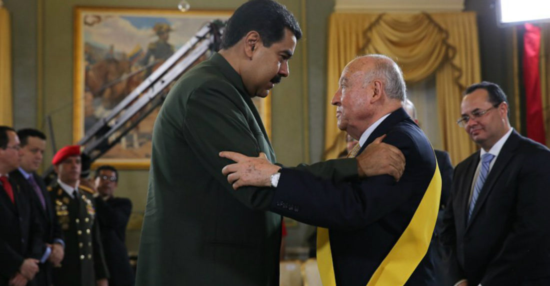 Maduro y enrique García