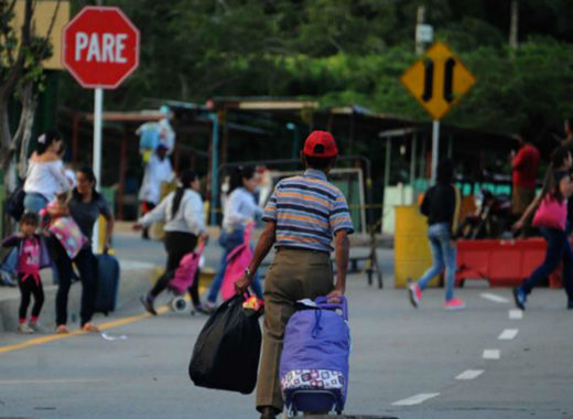 Colombia frontera migración