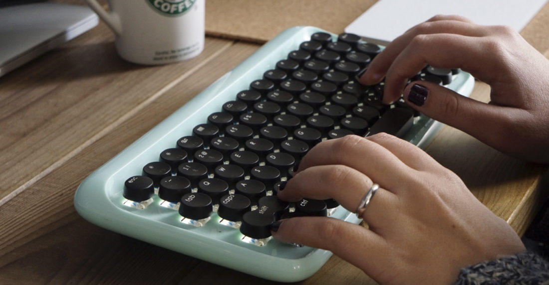 Lofree, el teclado retro inspirado en las máquinas de escribir