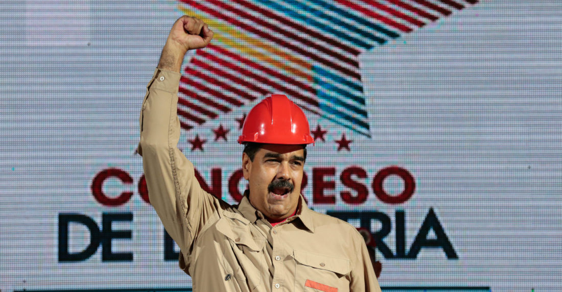 Maduro Miraflores Congreso Obrero