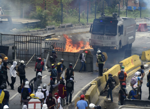 Protestas Caracas 3 de mayo de 2017