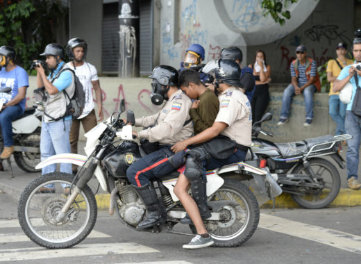 Detenciones en Plaza Altamira
