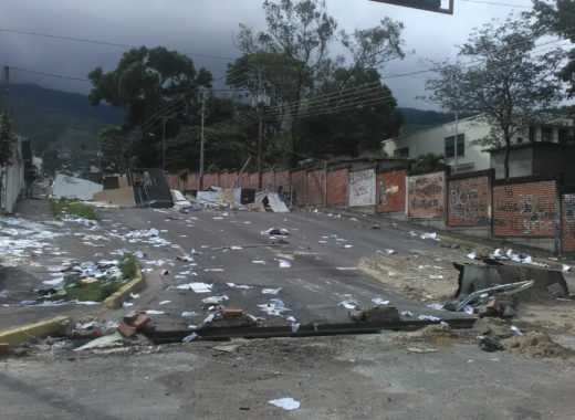 Protestas en Táchira