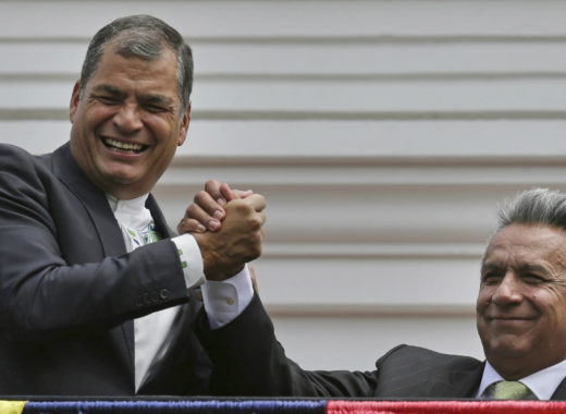 Rafael Correa y Lenin Moreno