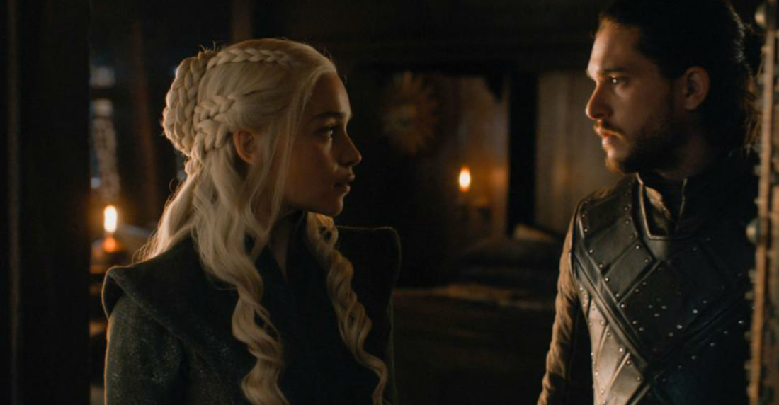 Daenerys Targaryen y Jon Snow Game of Thrones