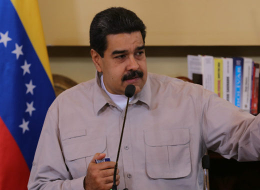 Nicolás Maduro en Miraflores