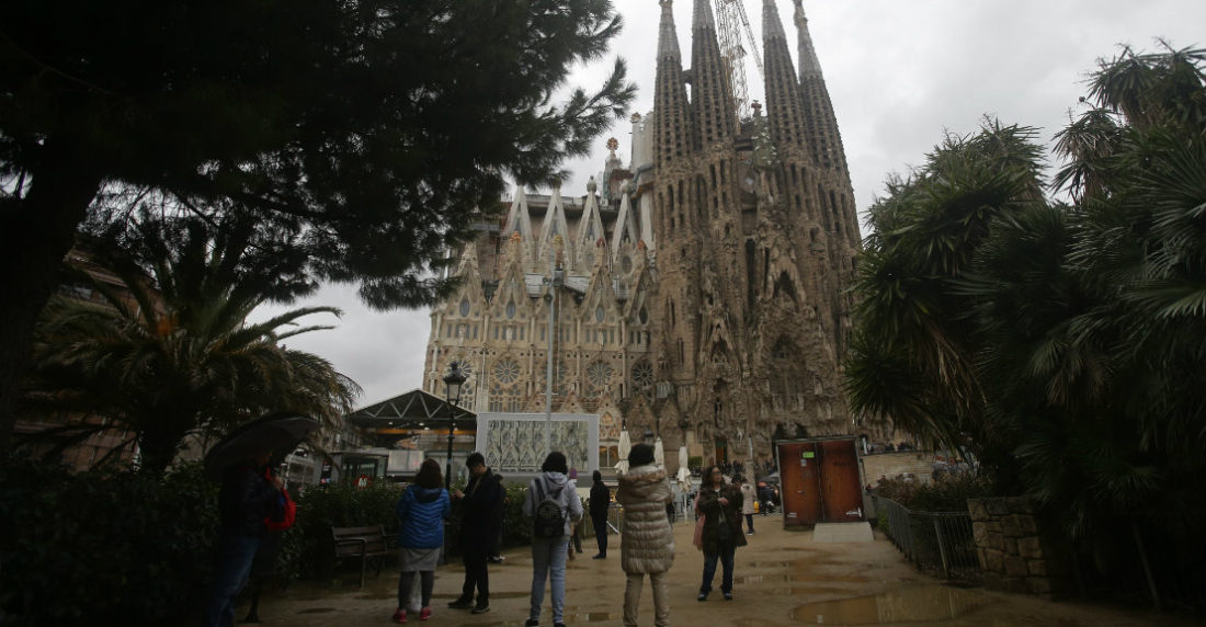 Iglesia Sagrada Familia en Barcelona
